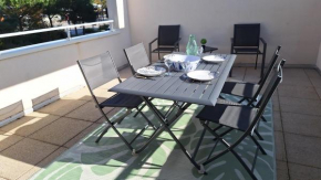 Paisible appartement central avec terrasse